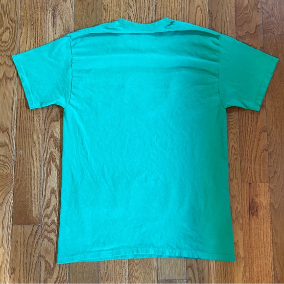 Green Ranger Mighty Morphin Power Rangers Tee Shirt Halloween Costume Large - Picture 5 of 5